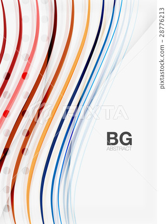 Colorful vector stripes on grey Colorful vector stripes on grey 28776213