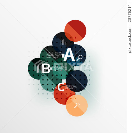 Colorful glossy circle infographics Colorful glossy circle infographics 28776214