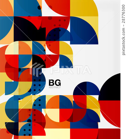Modern elegant geometric circles abstract Modern elegant geometric circles abstract 28776300