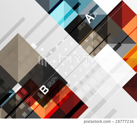 Vector square elements on gray abstract background Vector square elements on gray abstract background 28777216