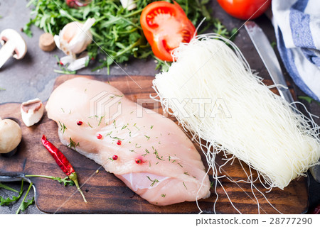 fresh chicken fillet fresh chicken fillet 28777290