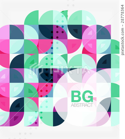 Colorful circle elements Colorful circle elements 28778364