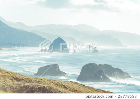 Attractive view over bright gulf 28778558