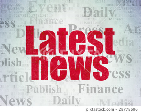 News concept: Latest News on Digital Data Paper 28778696