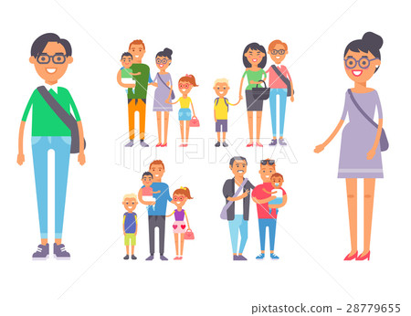 Family people adult happiness smiling group 28779655