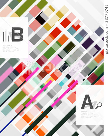 Abstract geometrical texture with infographic Abstract geometrical texture with infographic 28779743