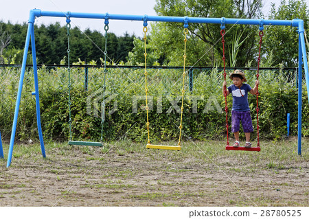 Children playing in the park 28780525