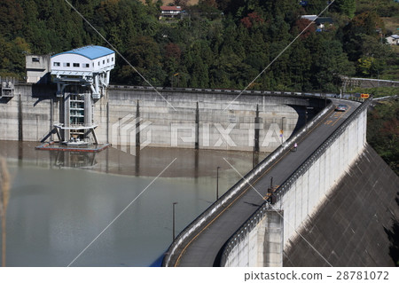 Shimukubo Dam at Saitama · Gunma prefecture border 28781072