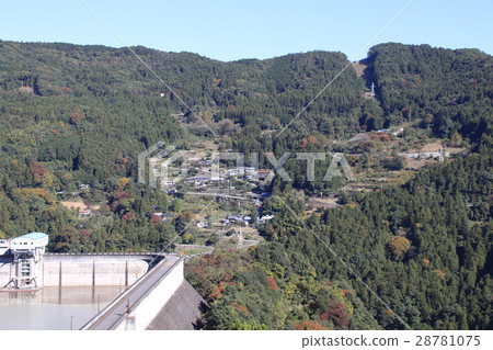 Shimukubo Dam at Saitama · Gunma prefecture border 28781075