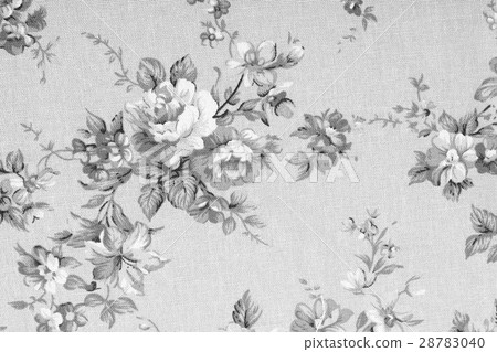 vintage style of tapestry flowers fabric pattern  28783040