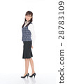 Young women in office clothes whole body 28783109