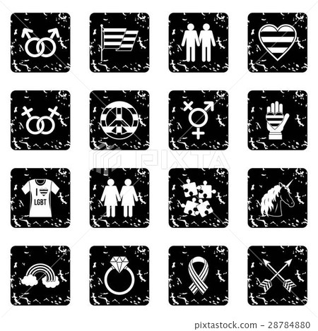 Lgbt icons set Lgbt icons set 28784880