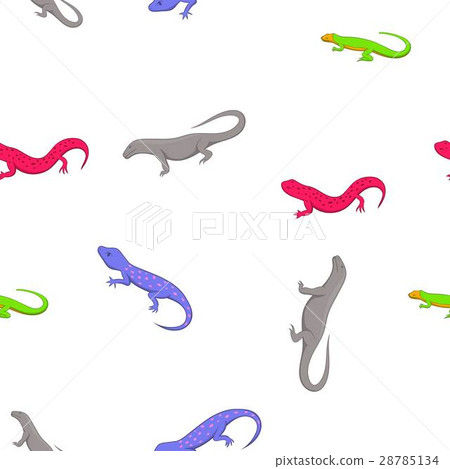 Varan pattern, cartoon style 28785134