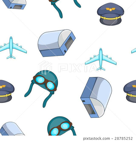 Air transport pattern, cartoon style Air transport pattern, cartoon style 28785252