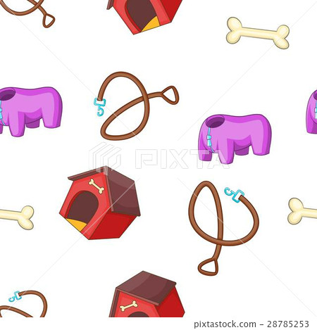 Faithful friend dog pattern, cartoon style 28785253