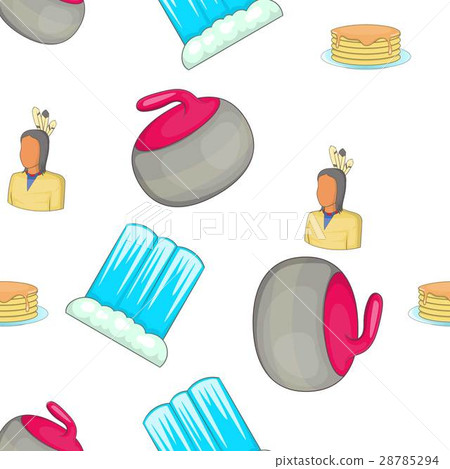 Canada pattern, cartoon style Canada pattern, cartoon style 28785294
