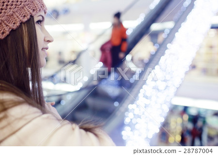 girl doing selfie in cafe girl doing selfie in cafe 28787004