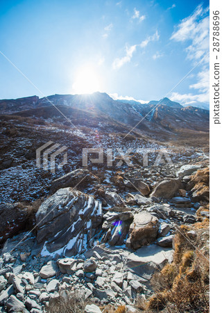 the high mountain in Annapurna sanctury the high mountain in Annapurna sanctury 28788696