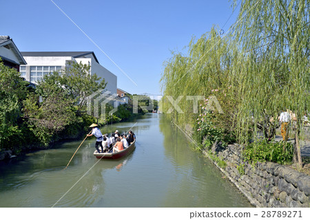 Yanagawa Landscape Down stream 28789271