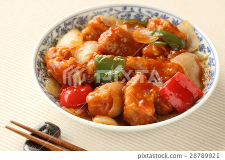 sweet and sour pork sweet and sour pork 28789921