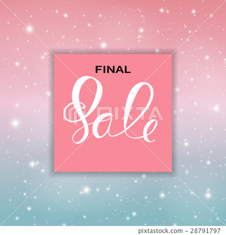 Abstract Designs Final Sale Banner Template with 28791797