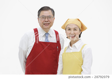 Senior couple smiling Senior couple smiling 28792079