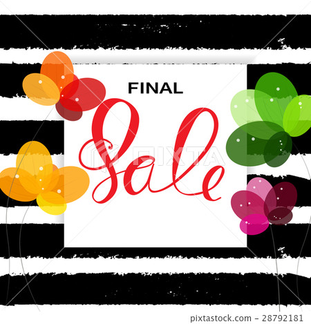 Abstract Designs Final Sale Banner Template with Abstract Designs Final Sale Banner Template with 28792181
