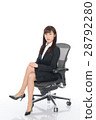 Woman in cool suit looks like a suit 28792280