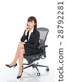 Woman in cool suit looks like a suit 28792281