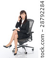 Woman in cool suit looks like a suit 28792284