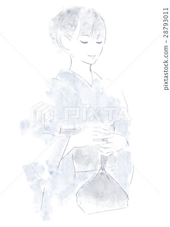 浴衣的女人 28793011