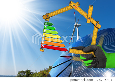 Energy Efficiency - Wind and Solar Energy Energy Efficiency - Wind and Solar Energy 28793805