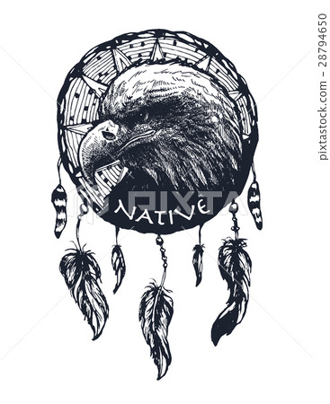 Dreamcatcher, vector illustration Dreamcatcher, vector illustration 28794650