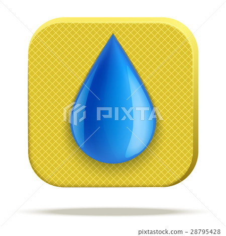 Icon of waterproof material. 28795428