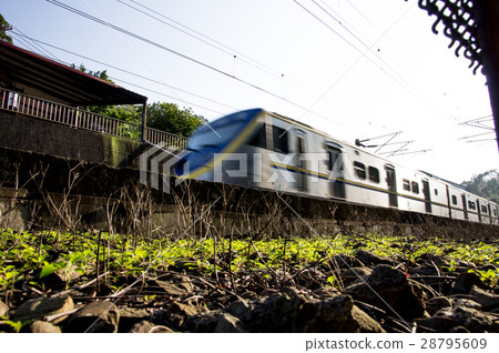 The train headed for the light The train headed for the light 28795609