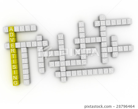 3d image Advertising word cloud concept 3d image Advertising word cloud concept 28796464
