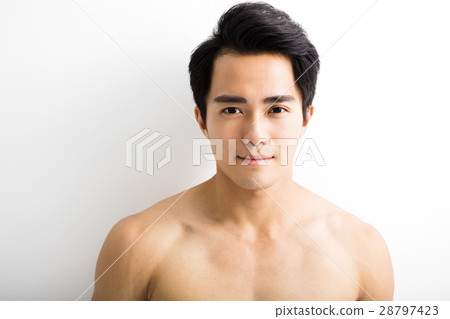 Close up portrait of handsome young man Close up portrait of handsome young man 28797423
