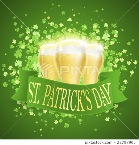 Saint Patricks Day Card Saint Patricks Day Card 28797903