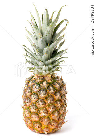 Pineapple fruit isolated on white background 28798533