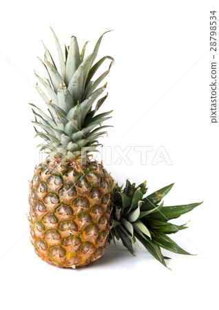 Pineapple fruit isolated on white background 28798534