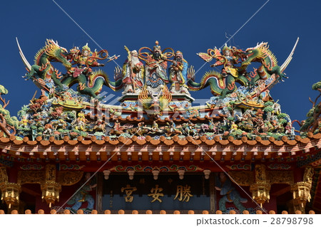 Taiwan, Tainan City, North District, Zhonglou, Temple, Taoism, Sheng'an Palace, Faith, Devotion, Five Thousand Years Old, Chichi Chitose, Bye, Fragrance, Incense, Pray 28798798