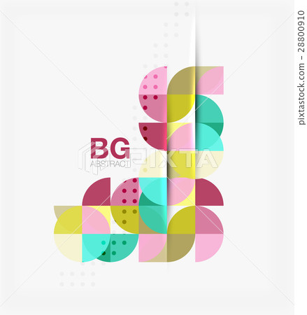 Vector circle abstract background Vector circle abstract background 28800910