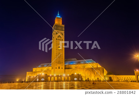 Hassan II Mosque in Casablanca, Morocco Hassan II Mosque in Casablanca, Morocco 28801842