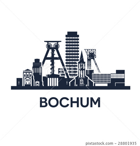 Bochum City Skyline Bochum City Skyline 28801935