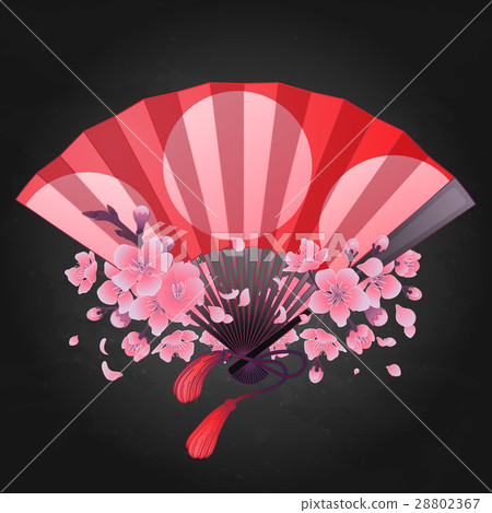 Pattern of fans Pattern of fans 28802367
