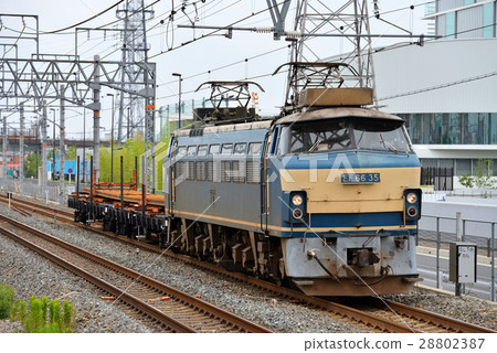EF 6635的鐵路運輸列車目前存放在京都鐵路博物館 28802387