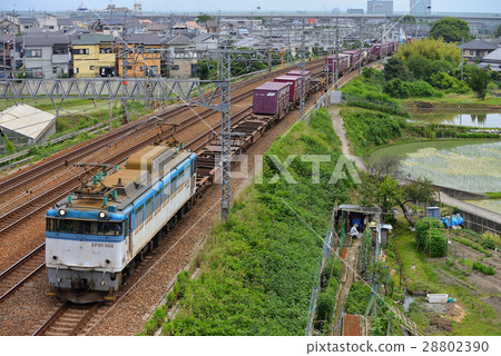 EF 81502 container cargo train EF 81502 container cargo train 28802390