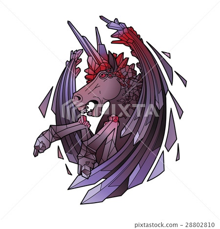 Graphic demonic unicorn Graphic demonic unicorn 28802810