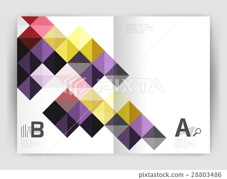 Square annual report brochure a4 print template Square annual report brochure a4 print template 28803486