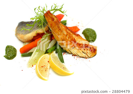 White fish with vegetable White fish with vegetable 28804479